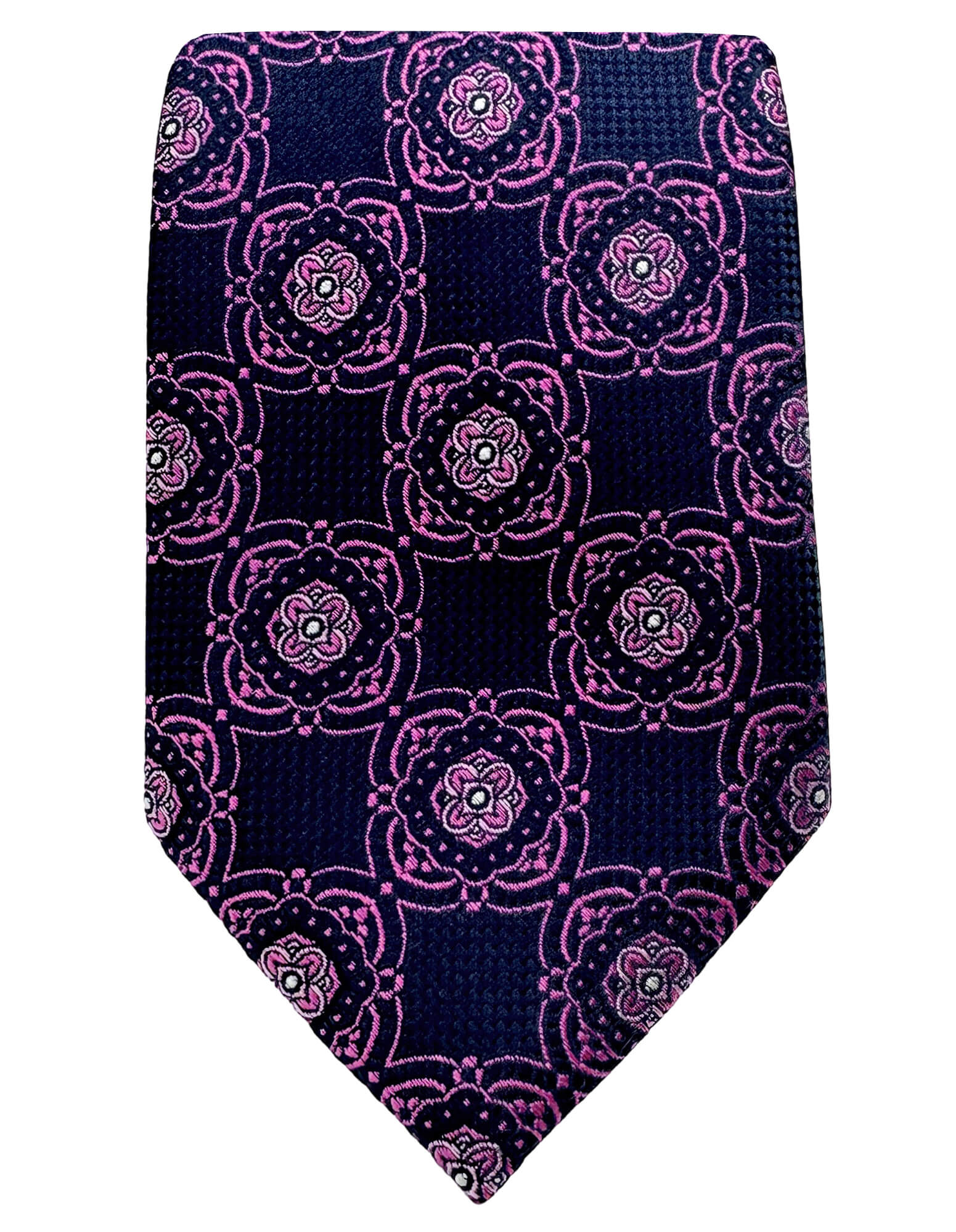 DÉCLIC Oliver Patterned Tie - Pink