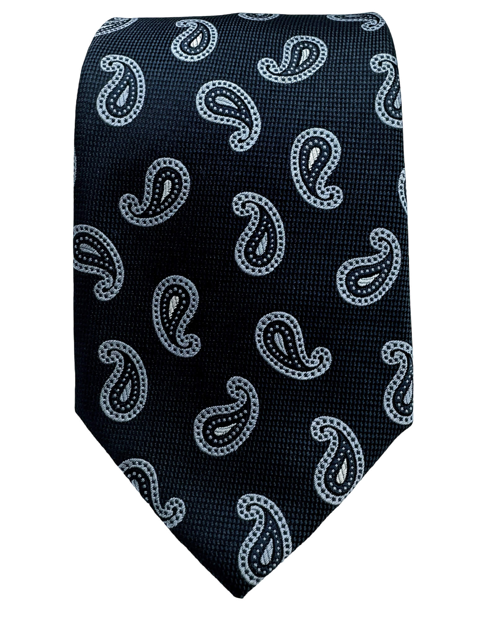DÉCLIC Grayson Paisley Tie - Navy