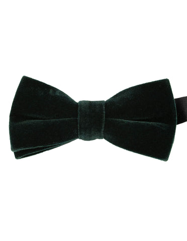 JA Floppy 10cm Paisley Bow Tie - Black