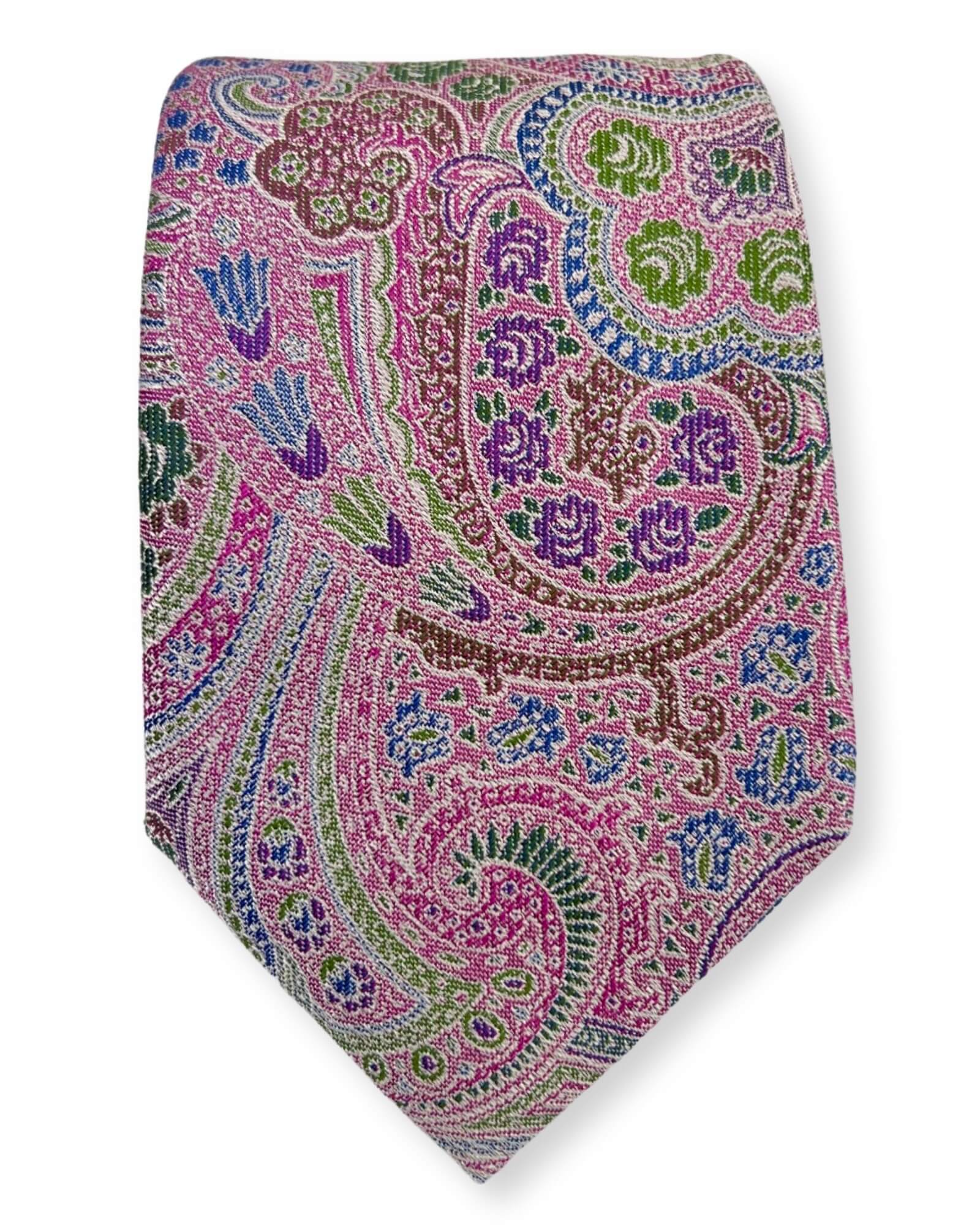 DÉCLIC Bremen Paisley Tie - Pink