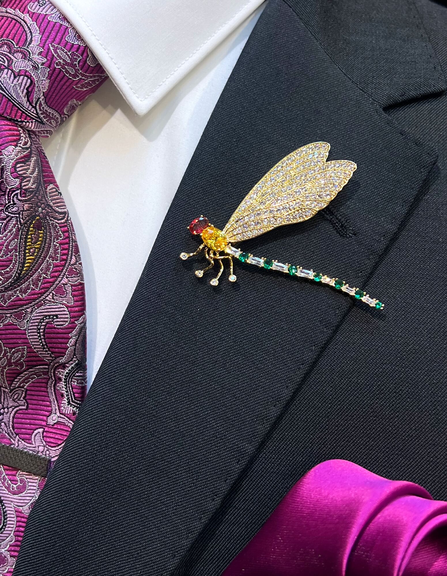 DÉCLIC Dragonfly Flight Pin - Assorted