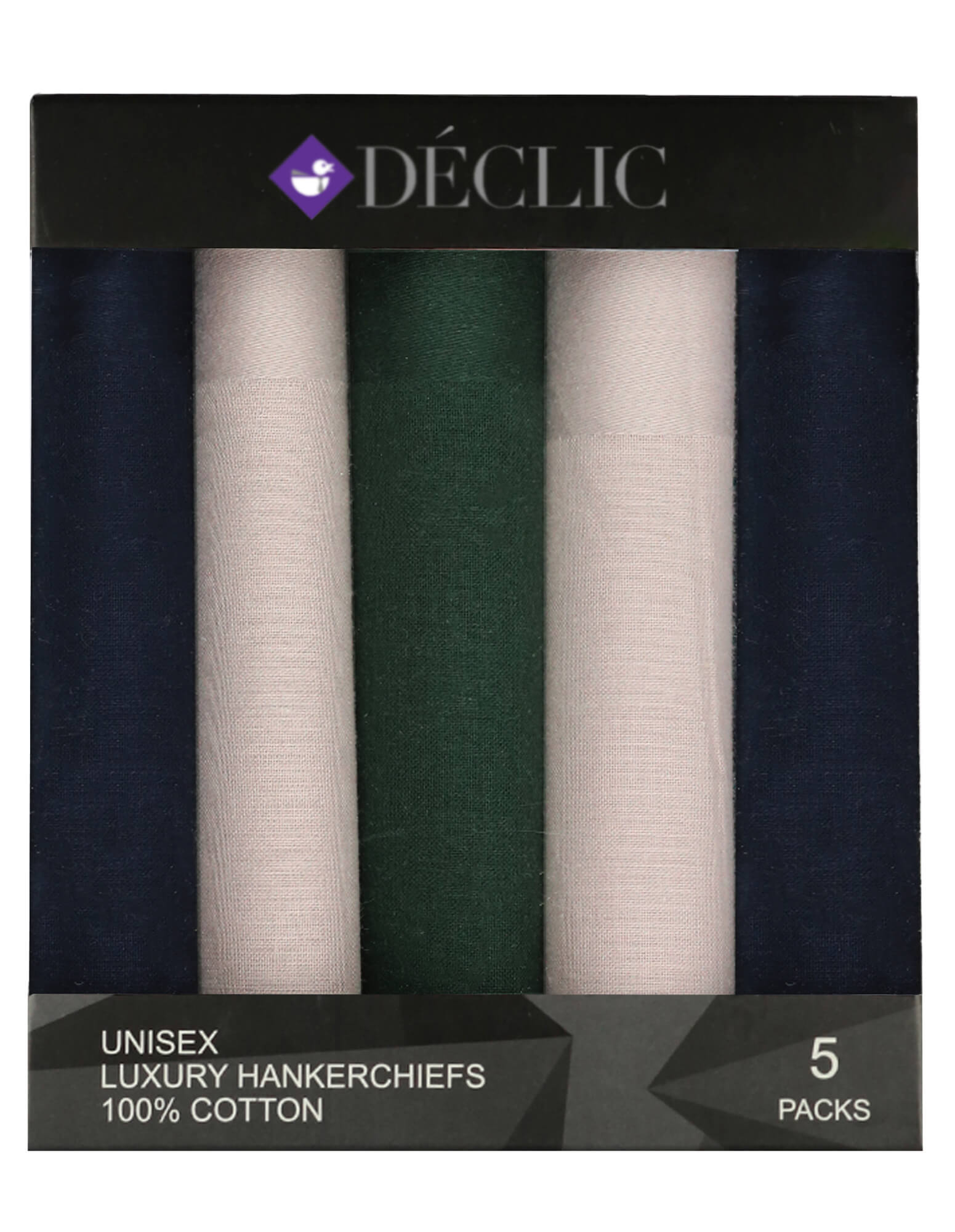 DÉCLIC Cotton Handkerchieves (5 Pack) - Worker