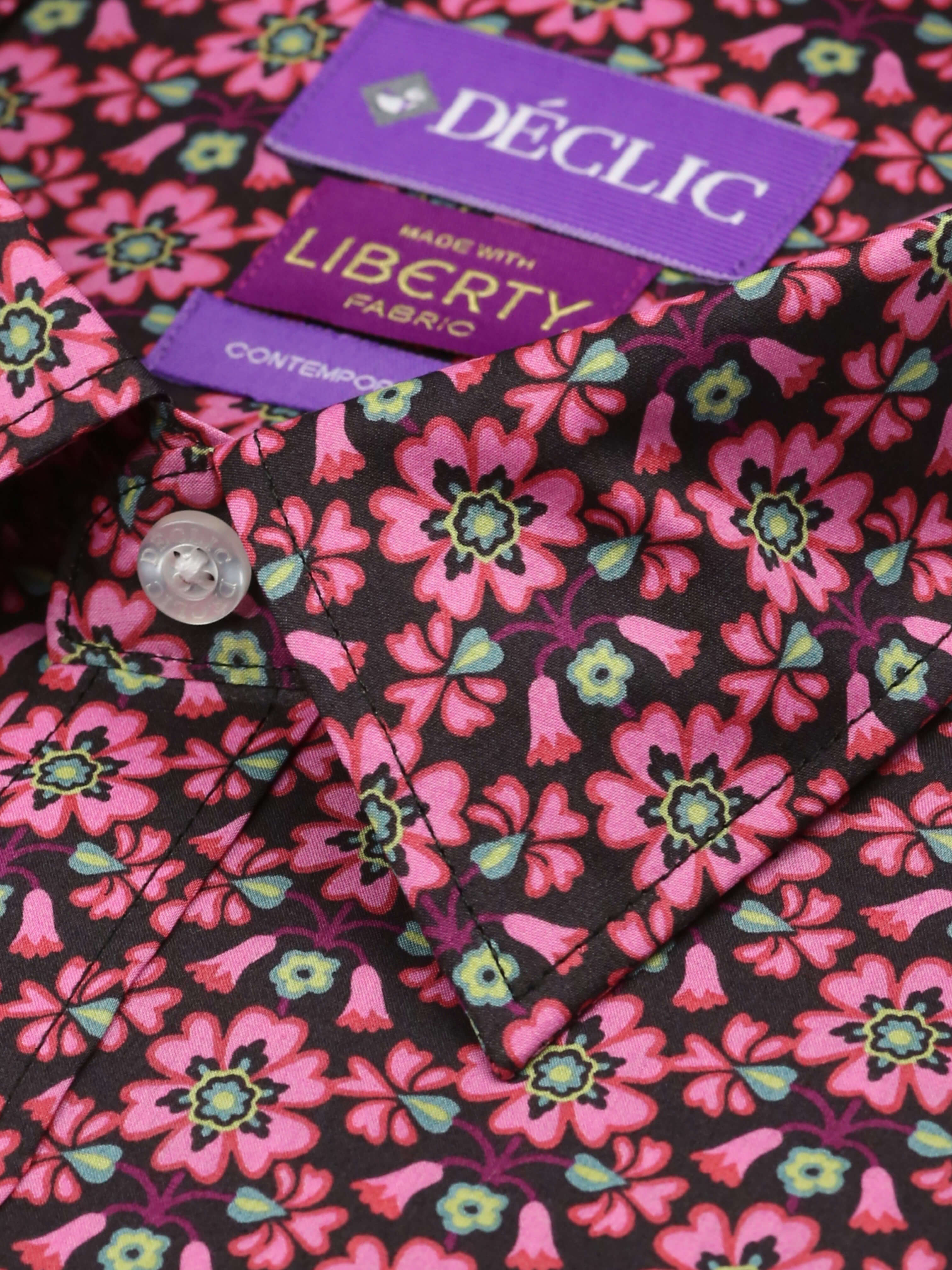 DÉCLIC Liberty Macsen Print Shirt - Pink