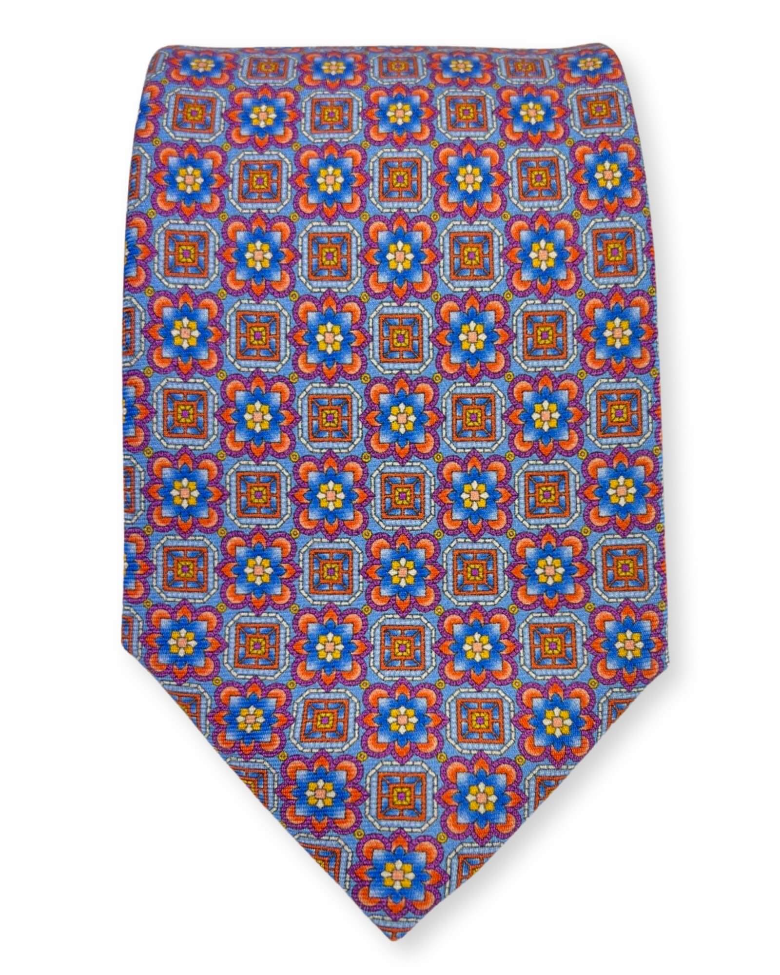 DÉCLIC Magde Pattern Tie - Pink