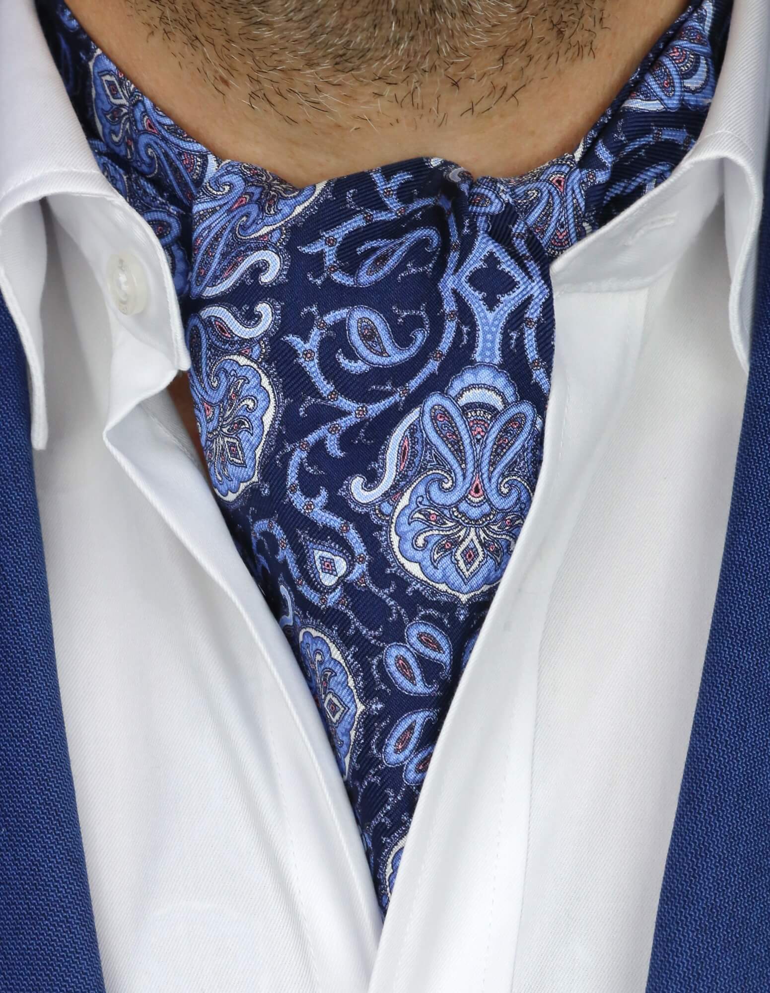 DÉCLIC Portishead Paisley Ascot - Blue