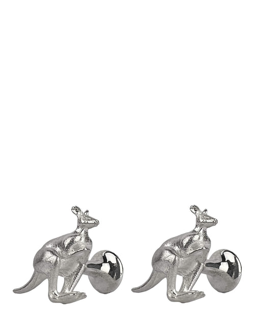 DÉCLIC Kangaroo Cufflinks - Sterling Silver