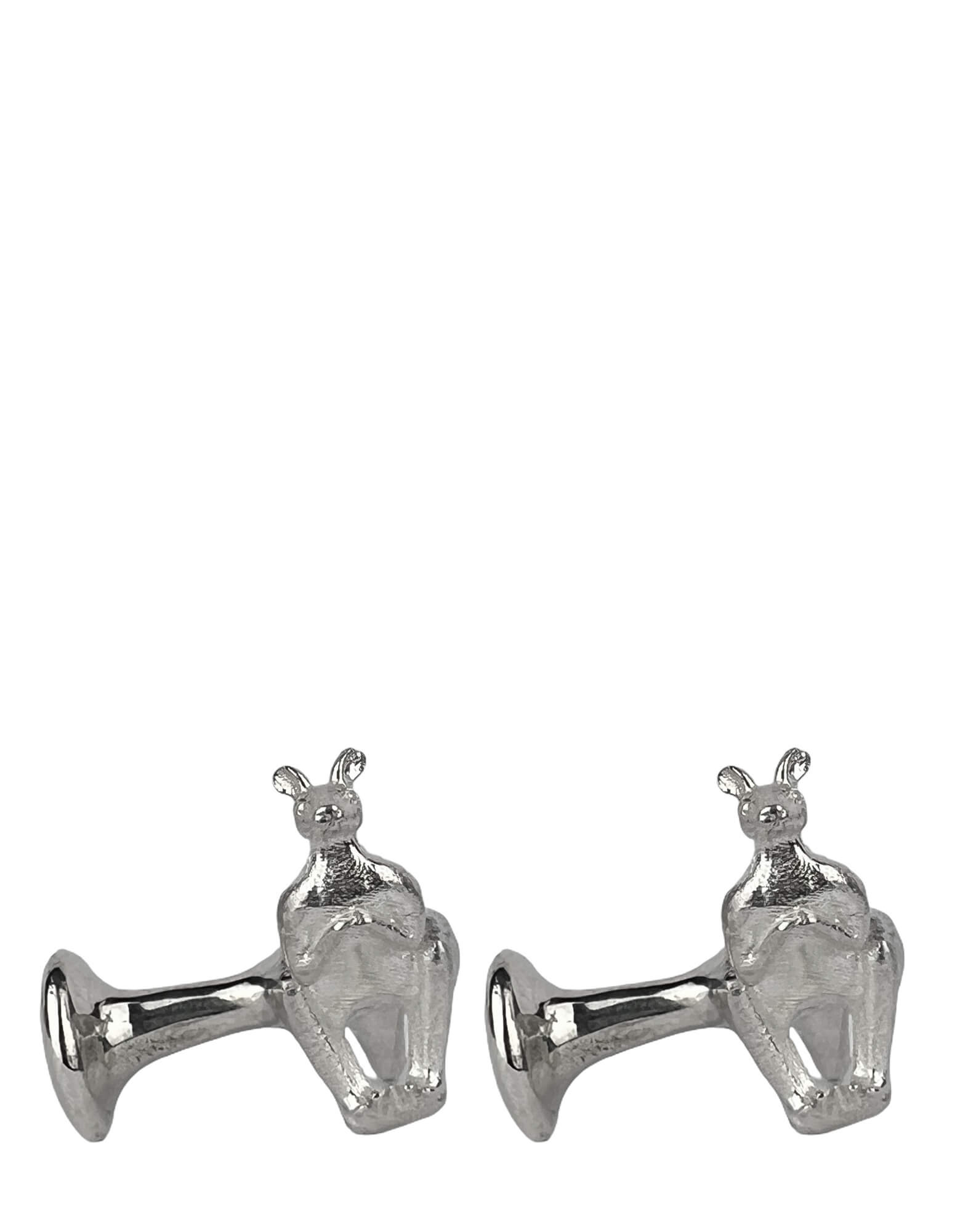 DÉCLIC Kangaroo Cufflinks - Sterling Silver
