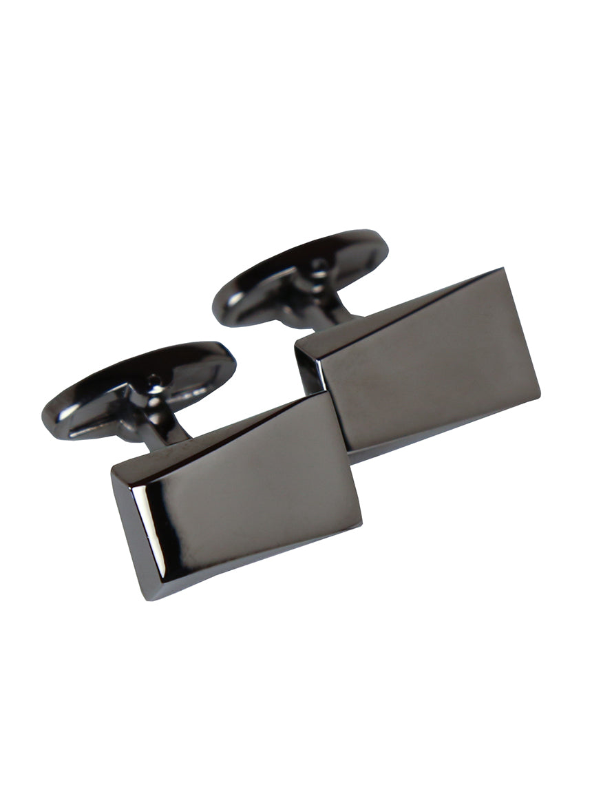 DÉCLIC Chock Cufflink - Gunmetal