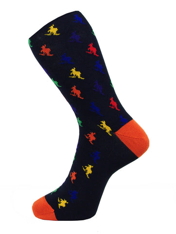 DÉCLIC Dogs Socks - Navy