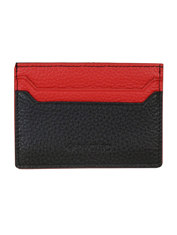 DÉCLIC Portofino Reverse Credit Card Wallet - Tan-Navy