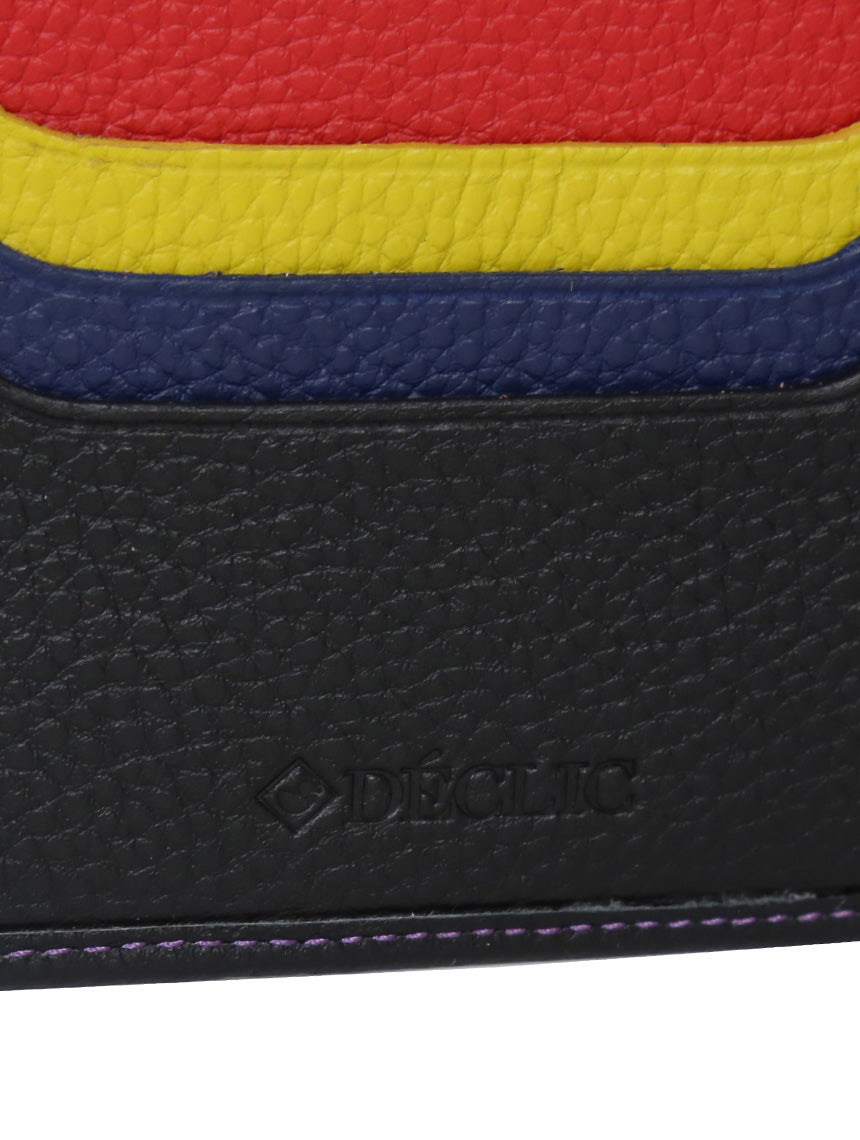 DÉCLIC Racer Stripe Bi-Fold Wallet - Black