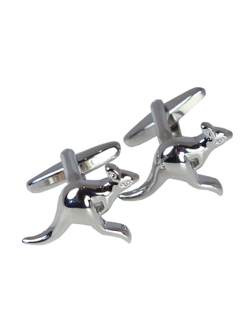 DÉCLIC Banded Knot Cufflink - Silver