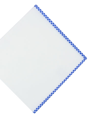 DÉCLIC Medallion Pattern Hanky - Blue
