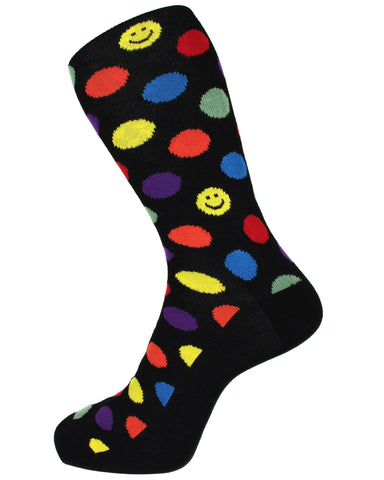 DÉCLIC Harlequin Socks - Black