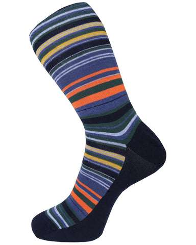 DÉCLIC Plain Diamond Socks - Black