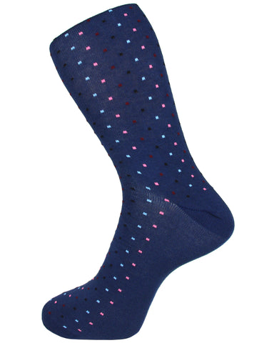 DÉCLIC Plain Diamond Socks - Red