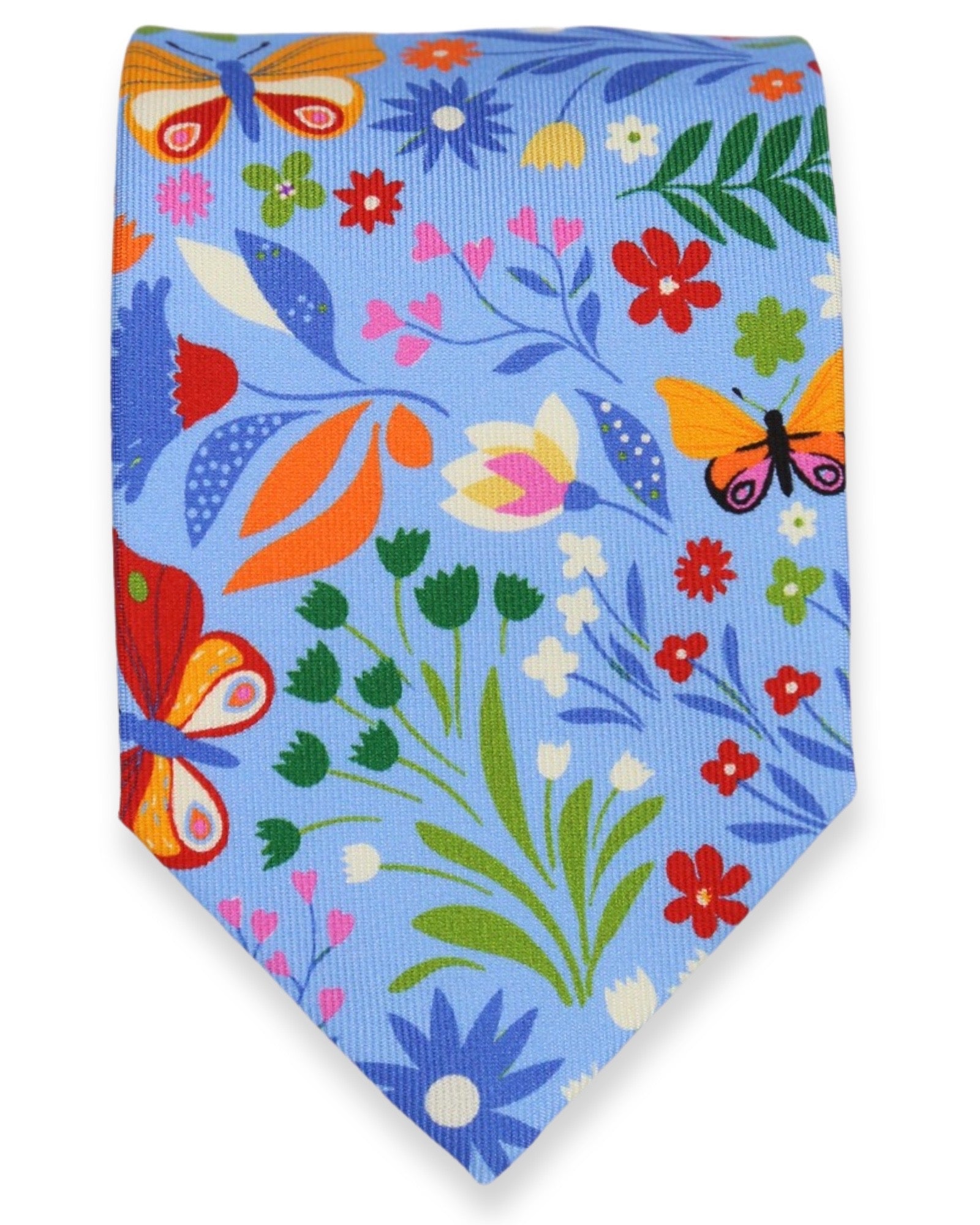 DÉCLIC Paradise Floral Tie - Blue