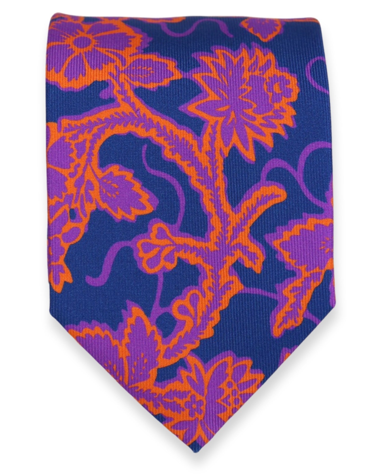 DÉCLIC Sweeney Floral Tie - Orange