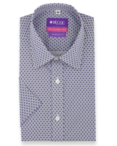 DÉCLIC Liberty Brady Loop Print Shirt - Navy