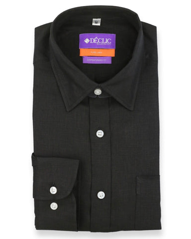 DÉCLIC Classic Paisley Tie - Black