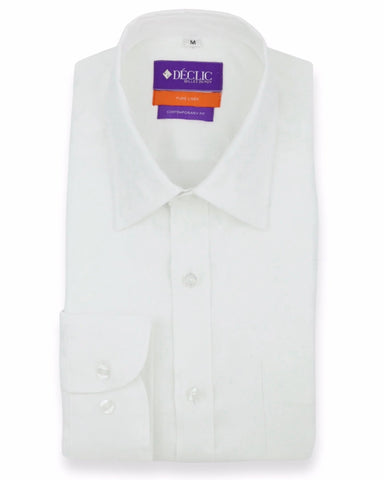 DÉCLIC Hercule Plain Shirt - Charcoal