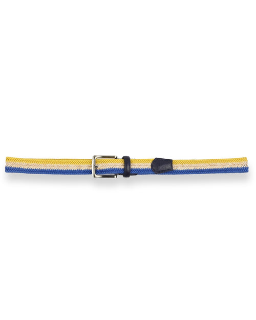Plaited Colour Belt - Yellow