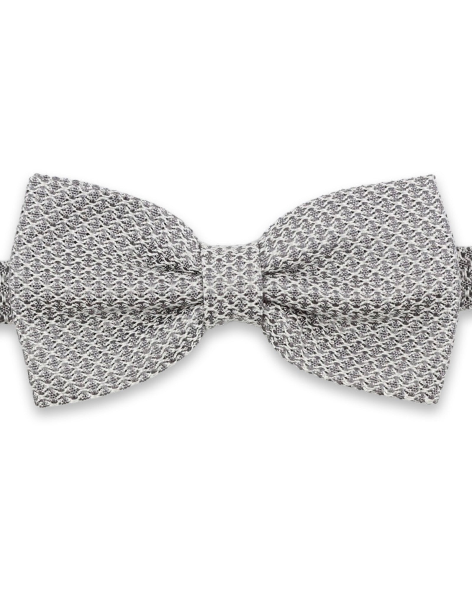 DÉCLIC Grenadine Bow Tie - Silver