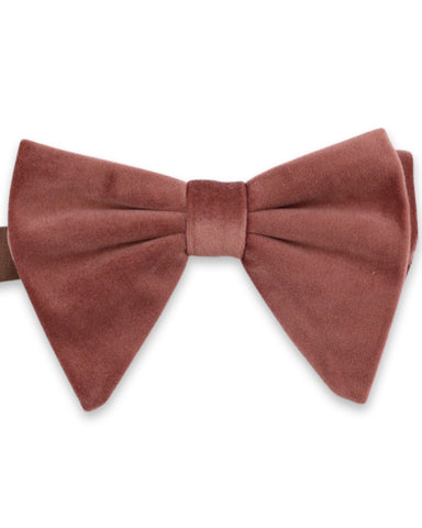 DÉCLIC Classic Paisley Bow Tie - White