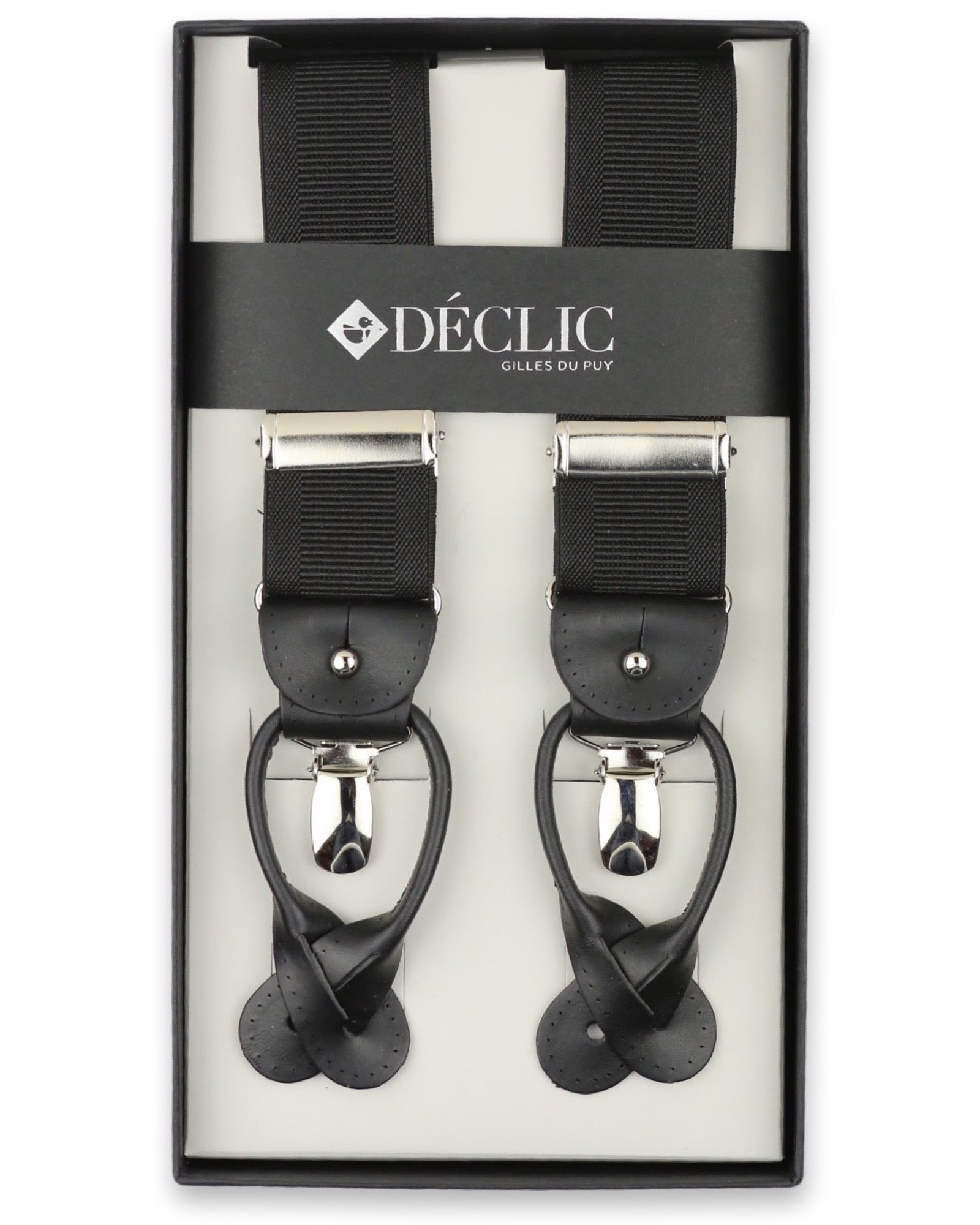 Track 35mm 2-in-1 Braces - Black