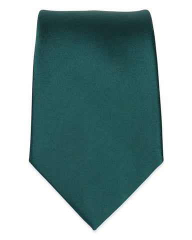 DÉCLIC Classic Microdot Tie - Dark Green