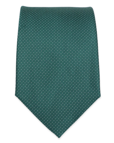 DÉCLIC Classic Spot Tie - Dark Green