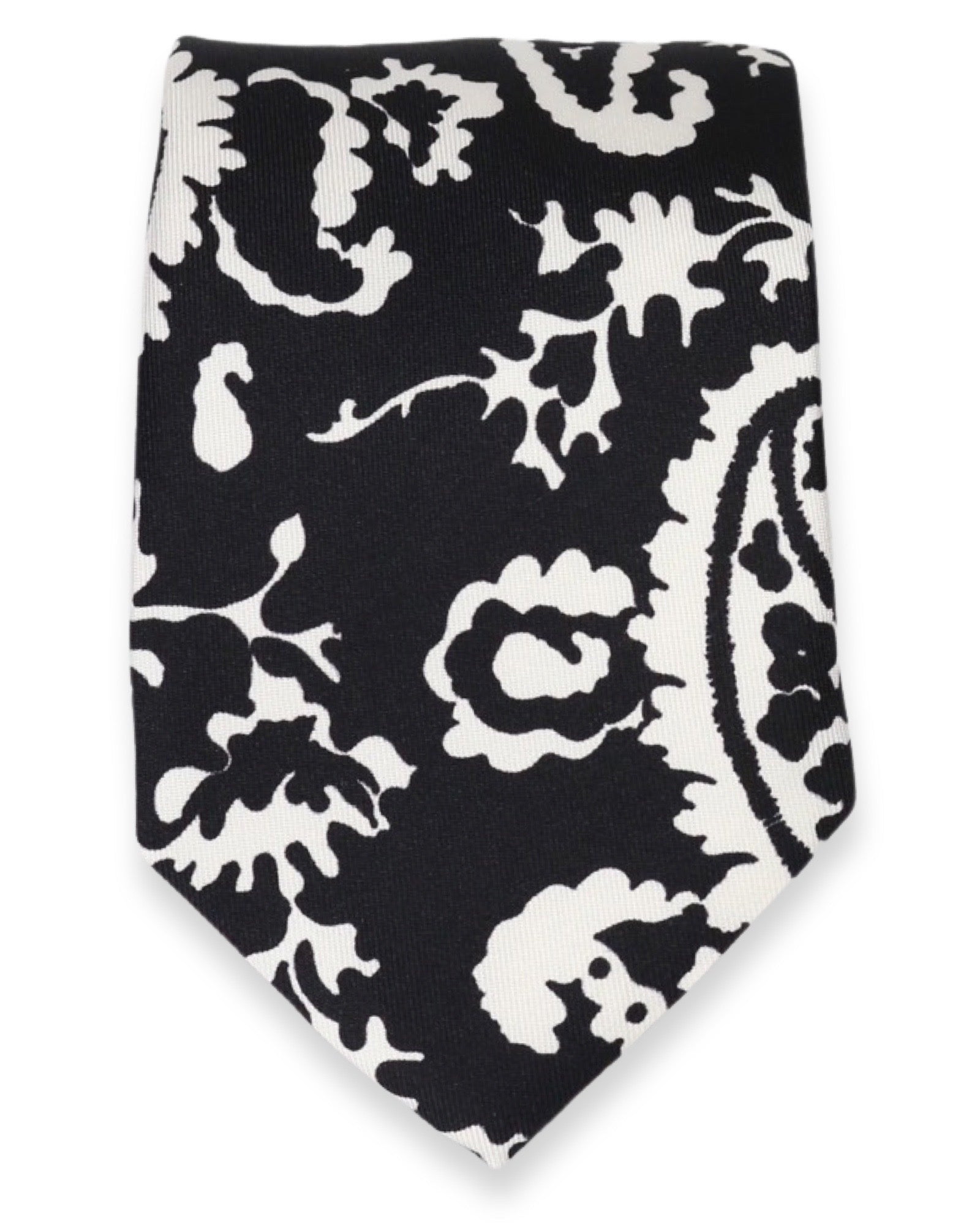 DÉCLIC Wilde Paisley Tie - Black