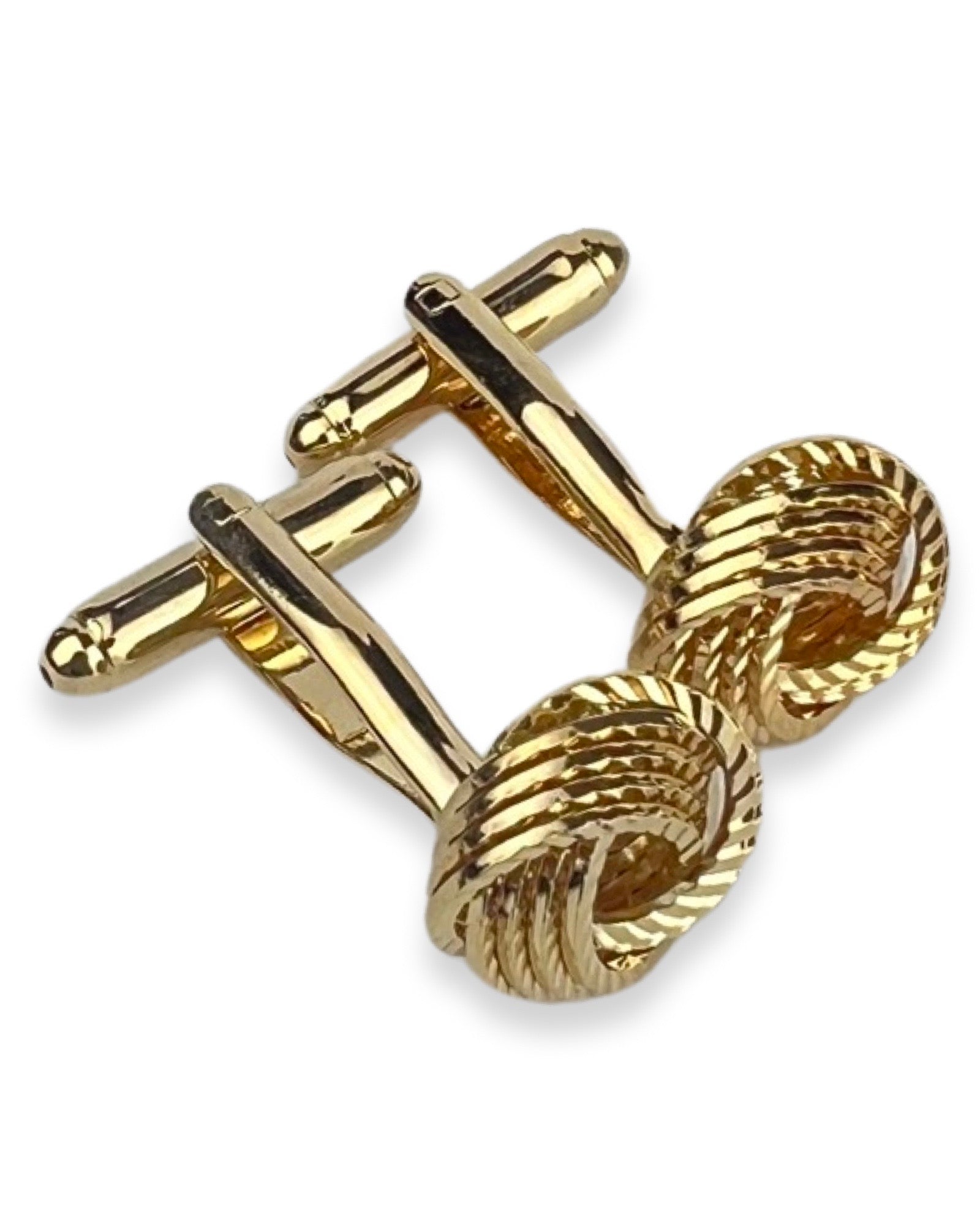 DÉCLIC Weavy Knot Cufflink - Gold