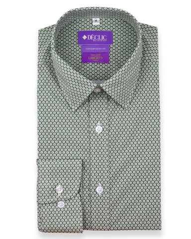 DÉCLIC Hercule Plain Shirt - Charcoal