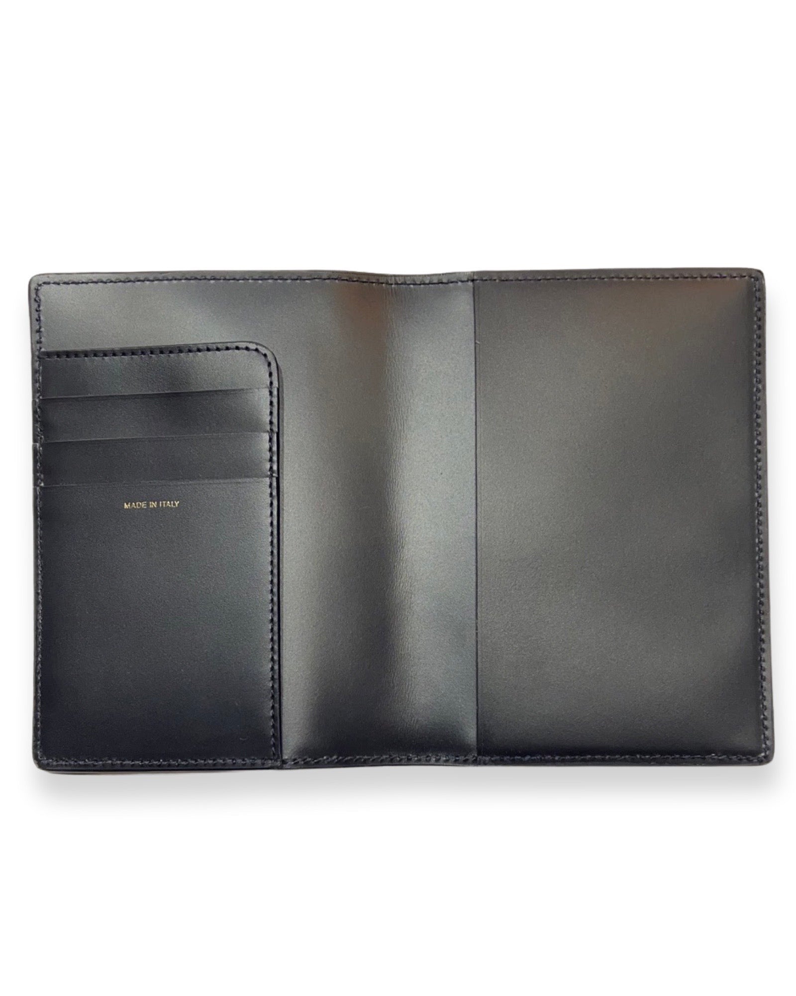 Paul Smith Big Stripe Passport Wallet - Black
