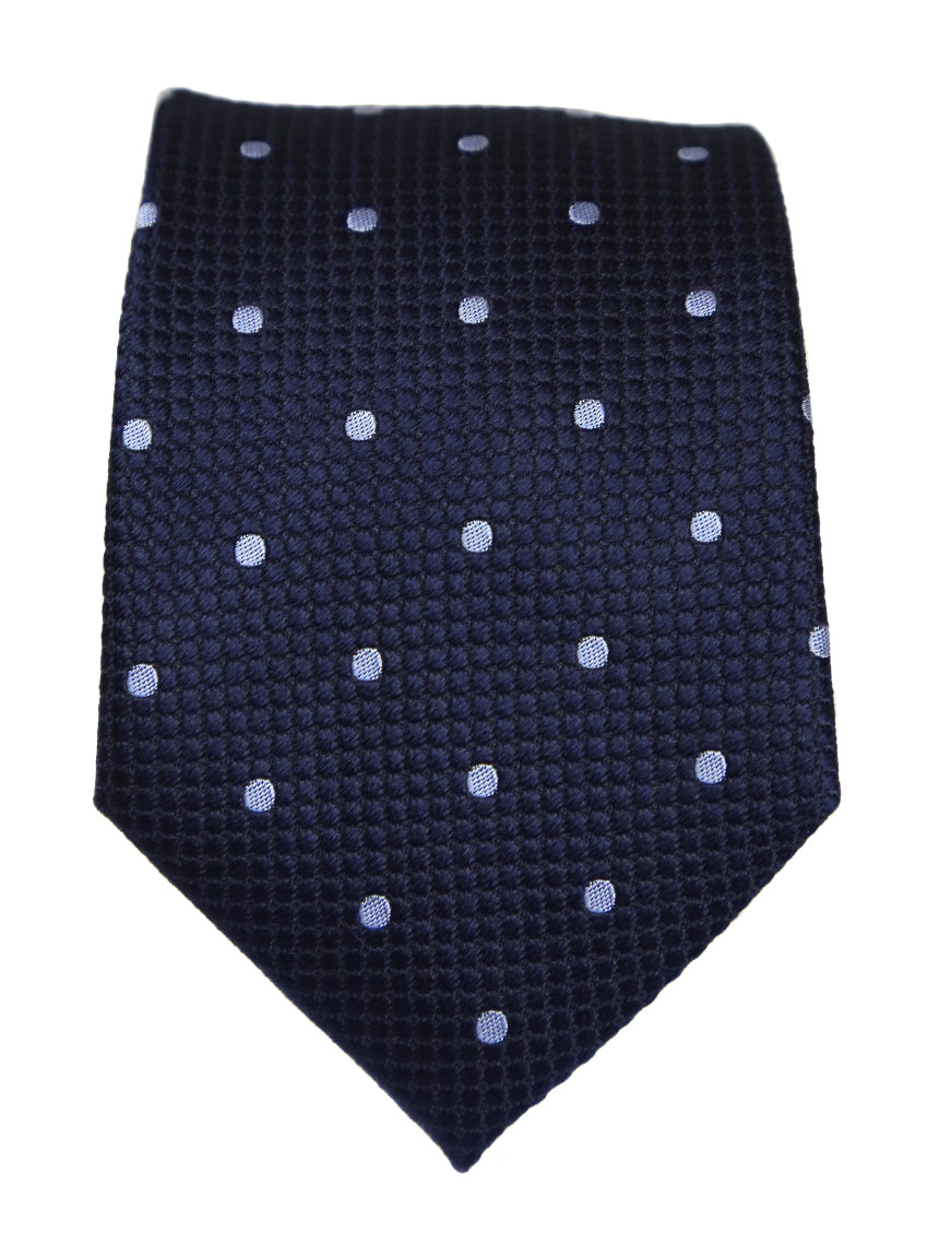 DÉCLIC Classic Spot Tie - Navy/Blue
