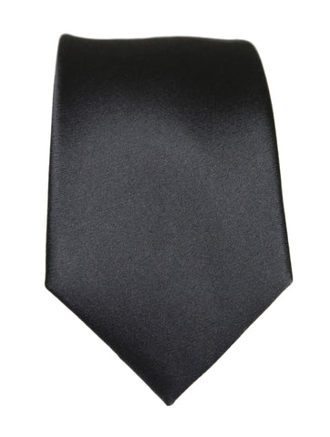 DÉCLIC Classic Plain Tie - Black