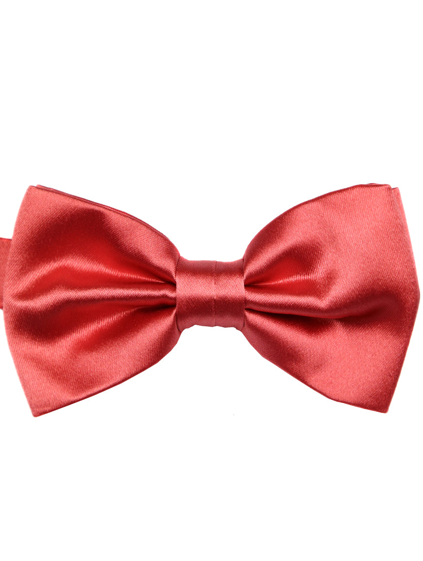 DÉCLIC Classic Plain Bow Tie - Pink