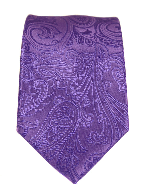 DÉCLIC Classic Paisley Tie - Lavender