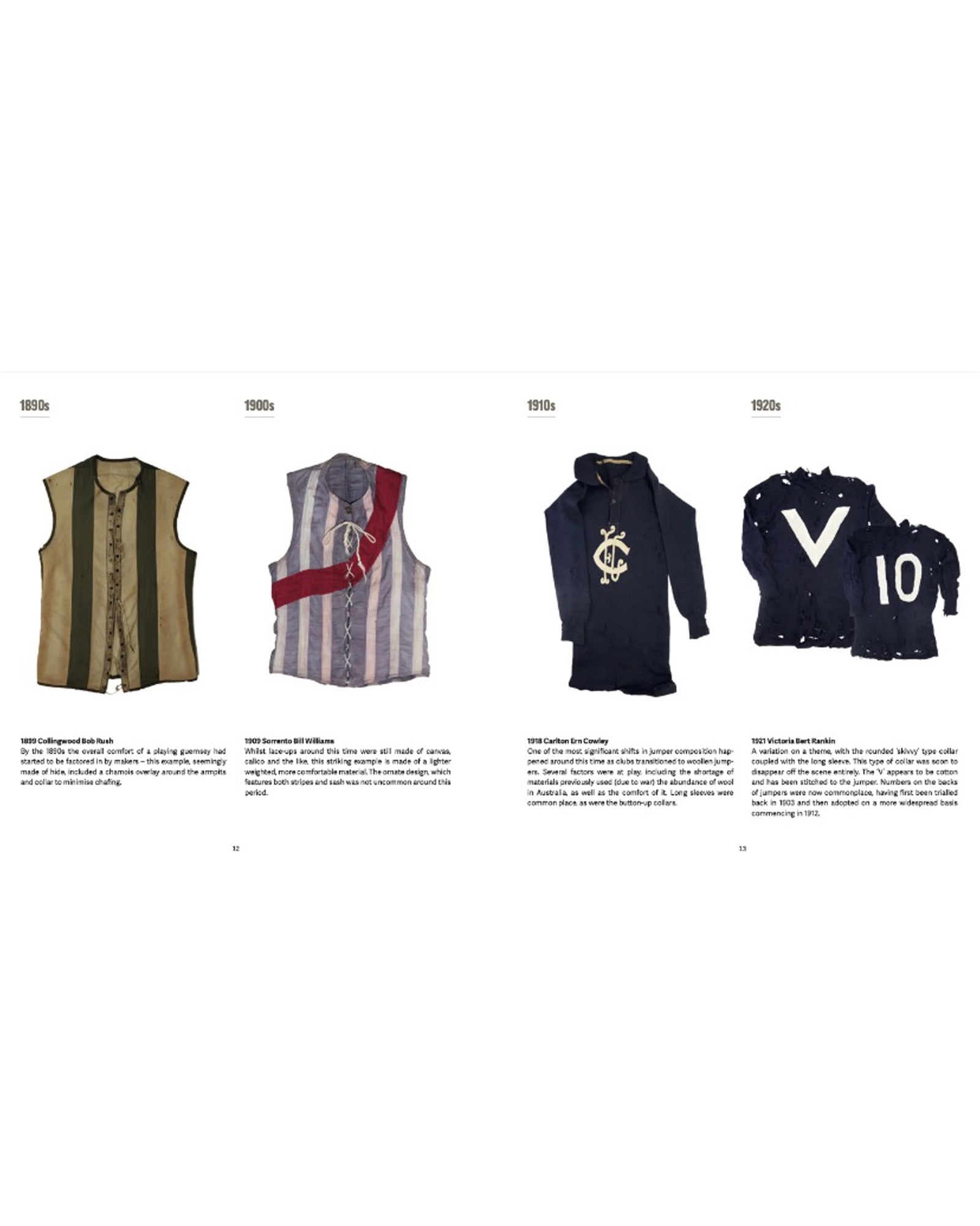 The Footy Jumper Book - Vintage Football Guernseys of Australia (Soft Cover Version)