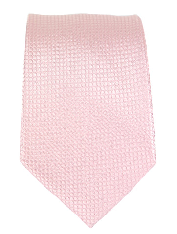 DÉCLIC Classic Textured Spot Tie - Dusky Pink