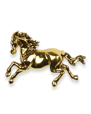 DÉCLIC Coronet Round Pin - Gold