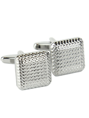 DÉCLIC Orion Rectangle Cufflink - Clear