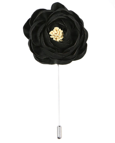 DÉCLIC Kontur Floral Tie - Black