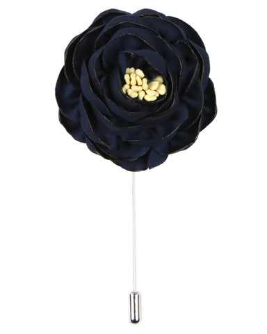 DÉCLIC Kontur Floral Tie - Black