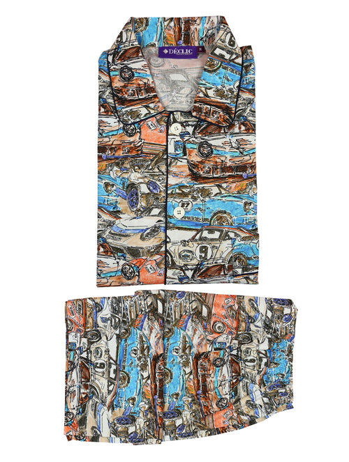 DÉCLIC Trackside Pyjamas (Shorts) - Assorted