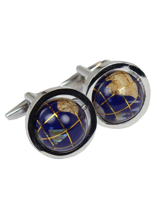 DÉCLIC World Globe Cufflink