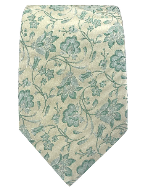 CANTINI Uma Floral Tie - Mint