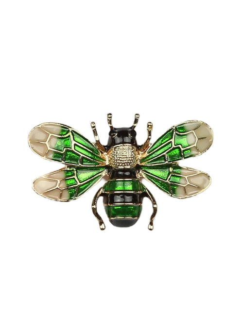 DÉCLIC Bee Enamel Pin - Green