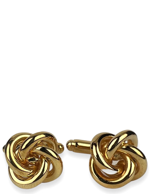 DÉCLIC Nucleus Knot Cufflink - Gold